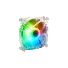 Sharkoon SHARK Disc PWM RGB Fan, Gehäuselüfter(transparent)