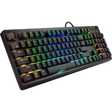 Sharkoon SKILLER SGK30, Gaming-Tastatur(schwarz, US-Layout, Huano Red, Outlet)