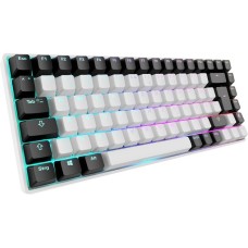 Sharkoon SKILLER SGK50 S3, Gaming-Tastatur(weiß, DE-Layout, Gateron Red)