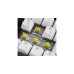 Sharkoon SKILLER SGK50 S3, Gaming-Tastatur(weiß, DE-Layout, Gateron Yellow)
