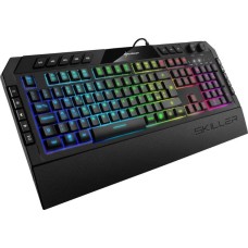 Sharkoon SKILLER SGK5, Gaming-Tastatur(schwarz, IT-Layout, Rubberdome)