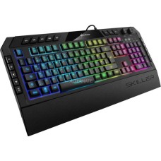 Sharkoon SKILLER SGK5, Gaming-Tastatur(schwarz, DE-Layout, Rubberdome)