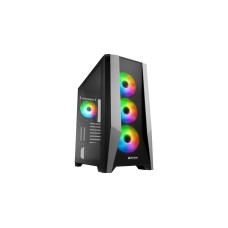 Sharkoon TG7M RGB, Tower-Gehäuse(schwarz, Seitenteil aus gehärtetem Glas)