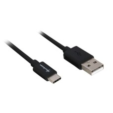 USB-C Stecker(schwarz, 0,5 Meter)