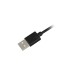 USB-C Stecker(schwarz, 2 Meter)