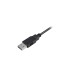 USB-A Buchse(schwarz, 2 Meter)
