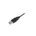 USB-A Buchse(schwarz, 3 Meter)
