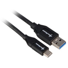 USB-C Stecker(schwarz, 1 Meter)