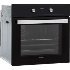 Sharp K-60DX19BM0-EU, Backofen(schwarz/edelstahl)