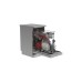 Sharp QW-HS12S47ES-DE, Spülmaschine(dunkelsilber)