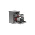 Sharp QW-HX12S47ES-DE, Spülmaschine(dunkelsilber)