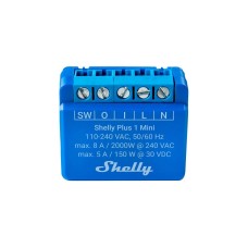 Shelly 1 Mini Gen3, Relais(blau)