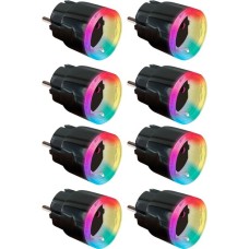 Shelly Plus Plug S 8er Sparpack, Schaltsteckdose(schwarz, 8er Pack)