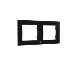 Shelly Wall Frame 2, Abdeckung(schwarz, für Wall Switch)