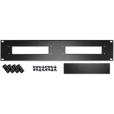 Shuttle 2HE-Rackblende für zwei Shuttle XPC slim PCs(schwarz)
