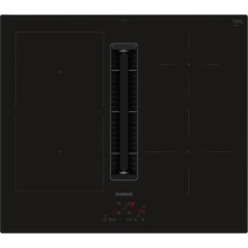 Siemens ED611BS16E iQ300, Autarkes Kochfeld(schwarz, 60 cm, mit integriertem Dunstabzug)