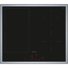 Siemens ED64RHSB1E iQ500, Autarkes Kochfeld(schwarz/edelstahl, 60 cm, Home Connect)