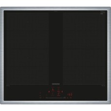 Siemens EX645HXC1E iQ700, Autarkes Kochfeld(schwarz/edelstahl, 60 cm, Home Connect)