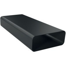 Siemens Flachkanalstück HZ9VDSM2, 1 Meter, Rohr(schwarz, gerade, männlich, Outlet)