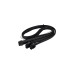 SilverStone 12VHPWR PCIe Adapter Kabel SST-PP14-EPS(schwarz, 0,55 Meter)