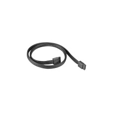 SilverStone CP07 180° SATA-III, Kabel(schwarz, 50cm, Retail)