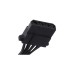 SilverStone SST-DA1000R-GM 1000W, PC-Netzteil(schwarz, 7x PCIe, Kabel-Management, 1000 Watt)