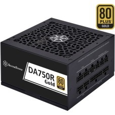 SilverStone SST-DA750R-GMA, PC-Netzteil(schwarz, 1x 12-Pin ATX3.0, 4x PCIe, Kabel-Management, 750 Watt)