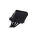 SilverStone SST-HA1200R-PM 1200W, PC-Netzteil(schwarz, 7x PCIe, Kabel-Management, 1200 Watt)