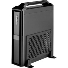 SilverStone SST-ML08B-H + Handle, Desktop-Gehäuse(schwarz, mit Tragegriff)