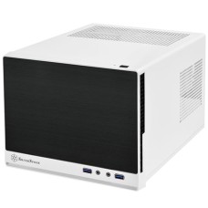 SilverStone SST-SG13WB-Q, Cube-Gehäuse(weiß/schwarz)