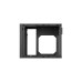 SilverStone SST-SG16B, Cube-Gehäuse(schwarz)