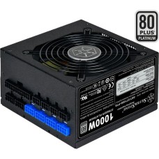 SilverStone SST-ST1000-PTS 1000W, PC-Netzteil(schwarz, 8x PCIe, Kabel-Management, 1000 Watt)