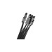 SilverStone SST-ST65F-PT v1.1, PC-Netzteil(schwarz, 4x PCIe, Kabel-Management, 650 Watt)