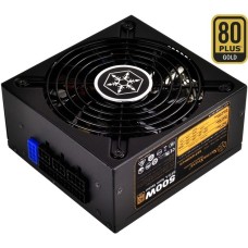 SilverStone SST-SX500-LG V2.1, PC-Netzteil(schwarz, 2x PCIe, Kabel-Management, 500 Watt)