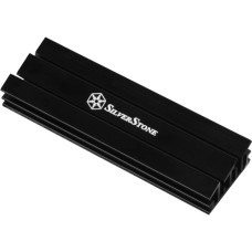 SilverStone TP02-M2, Set(schwarz, unterstützt 2280-M.2-SSD)