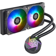 SilverStone VIDA 240 SLIM 240mm, Wasserkühlung(schwarz)