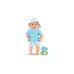 Simba Corolle Mon Premier Poupon Badebaby Marin, Puppe