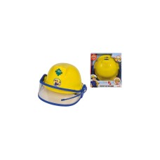 Simba Feuerwehrmann Sam Feuerwehr Helm mit Funktion, Rollenspiel(gelb)