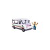 Simba Feuerwehrmann Sam - Trevors Bus mit Figur, Spielfahrzeug