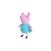 Simba Peppa Wutz Papa Wutz, Kuscheltier(rosa/türkis, 37 cm)
