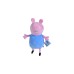 Simba Peppa Wutz Schorsch, Kuscheltier(rosa/blau, 31 cm)
