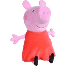 Simba Peppa Wutz, Kuscheltier(rosa/rot, 33 cm)