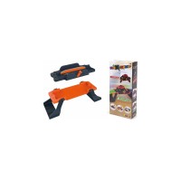 Smoby FleXtreme 2-in-1 PitStop, Rennbahn(grau/orange)