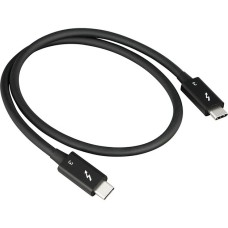 Sonnet Thunderbolt 3 Kabel, 40 Gbps, 100W PD(schwarz, 50cm)