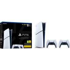 Sony PlayStation 5 Slim Digital Edition, Spielkonsole(inkl. zweiten Controller)