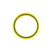 Spin Master Aerobie Pro Flying Ring, Geschicklichkeitsspiel(gelb)