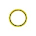 Spin Master Aerobie Sprint Flying Ring, Geschicklichkeitsspiel(gelb, 25,4 cm Durchmesser)