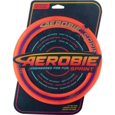 Spin Master Aerobie Sprint Flying Ring, Geschicklichkeitsspiel(orange, 25,4 cm Durchmesser)
