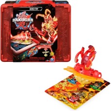 Spin Master Bakugan 2023 Baku-Tin mit Special Attack Mantid, Geschicklichkeitsspiel(mit Aufbewahrungsbox, Actionfigur und Sammelkarten)