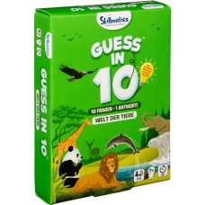 Spin Master Guess in 10 - Ratespiel "Welt der Tiere" , Quizspiel(mit 10 Fragen zur Antwort, deutsche Ausgabe)